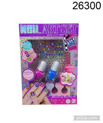 Imagen de SET DE UÑAS CON 2 ESMALTES 4.26